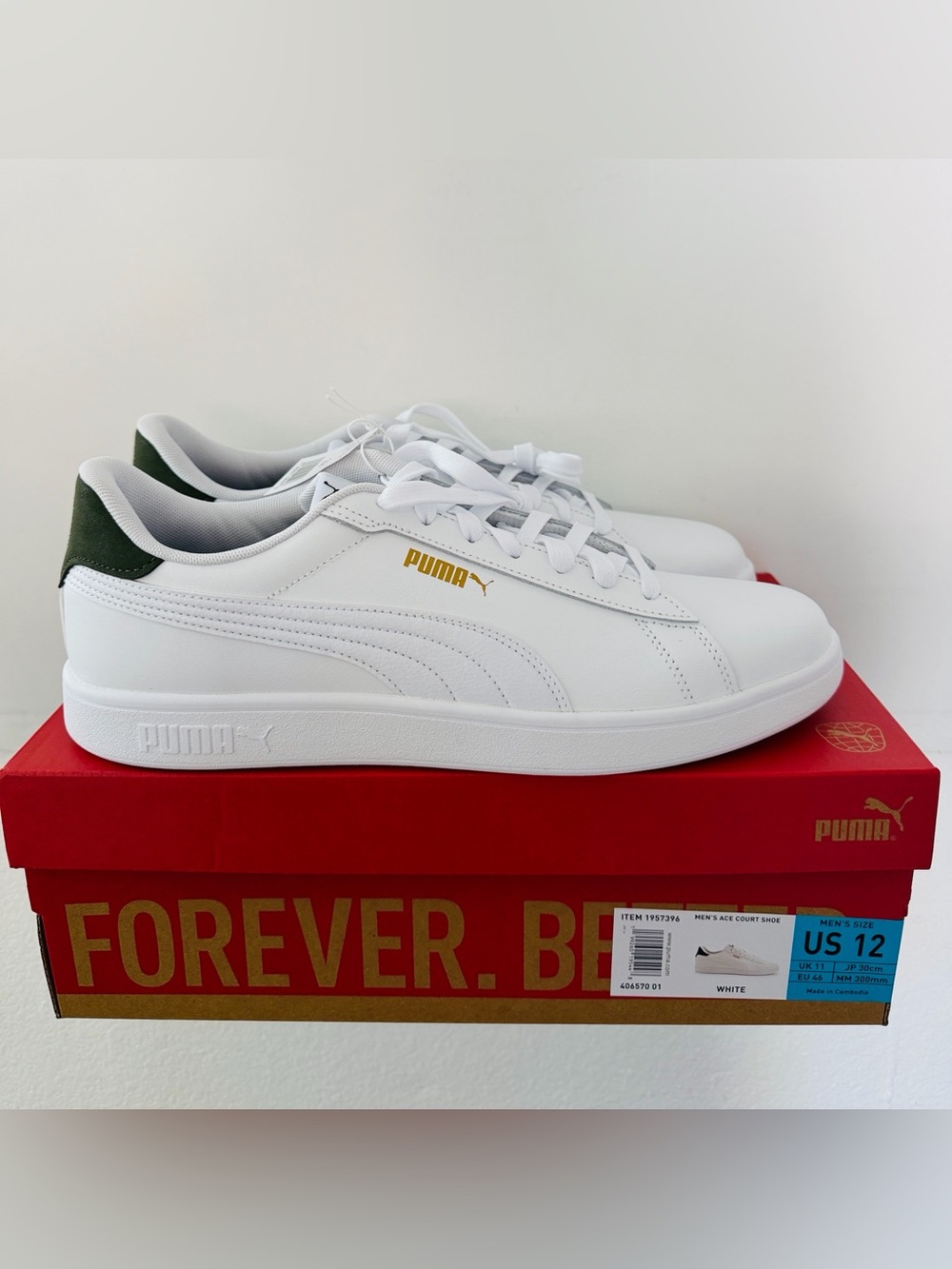 PUMA Men's Ace Court Shoes, PUMA Smash 3.0